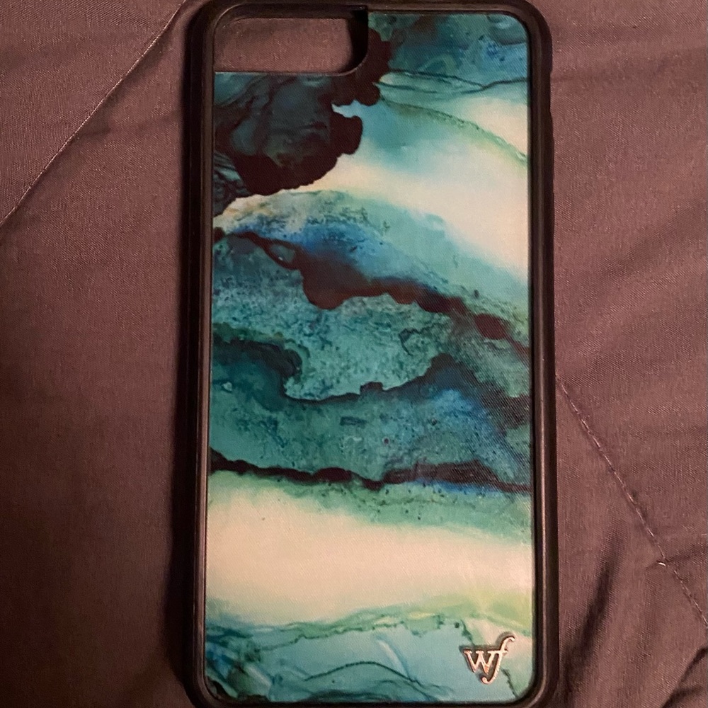 iPhone 7/8 Plus Wildflower green emerald phone case